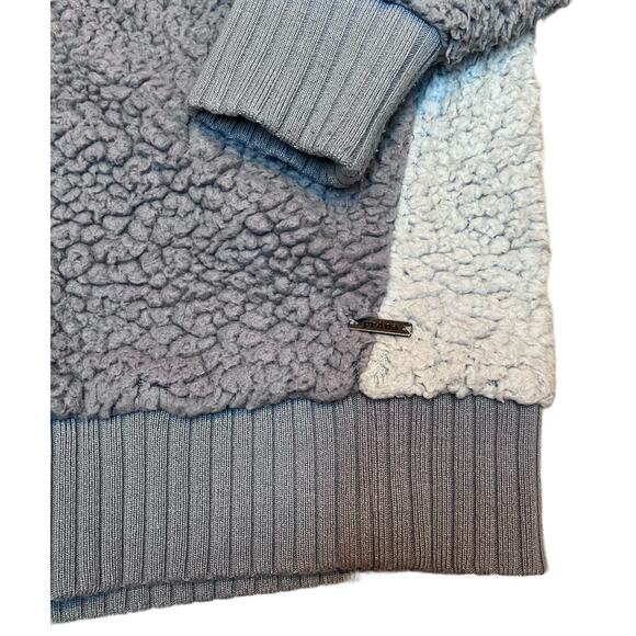 PRANA Permafrost Zip Up Sherpa Fleece Mock Neck Jacket Small ( J-285) - Picture 6 of 8